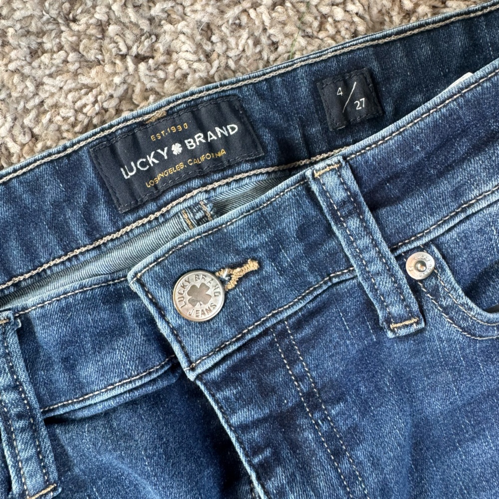 Lucky Brand Blue Denim Ava Skinny Jeans